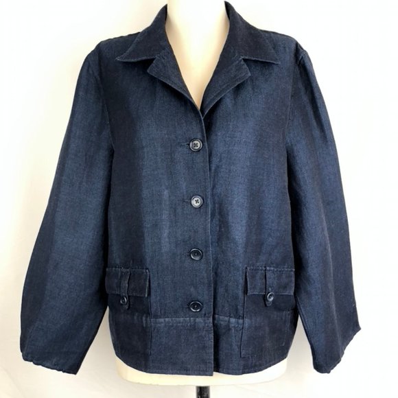 Casual Linen/Rayon Jacket from Talbots